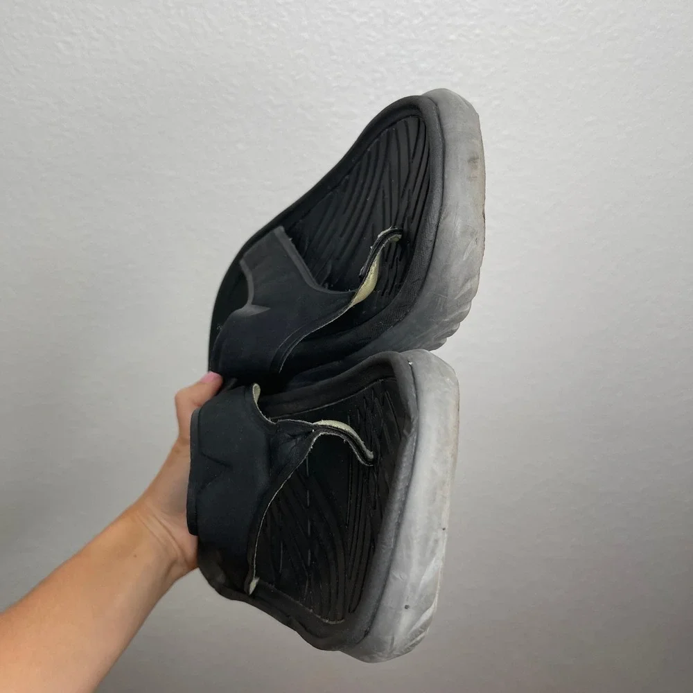 Vionic Women Black Recovery Orthotic Flip Flop Sandals Arch Support Sporty
